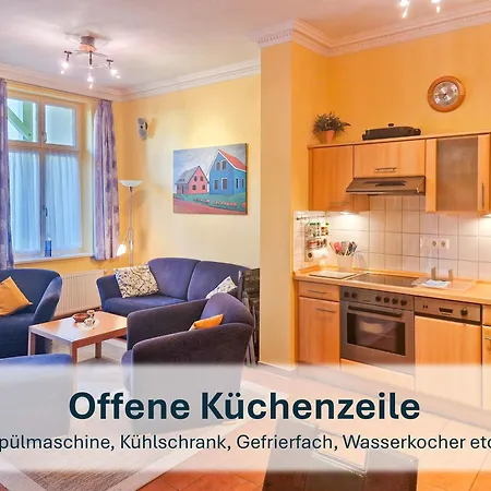 Apartment Kaiserhof Wg1 Mit Kamin Zinnowitz