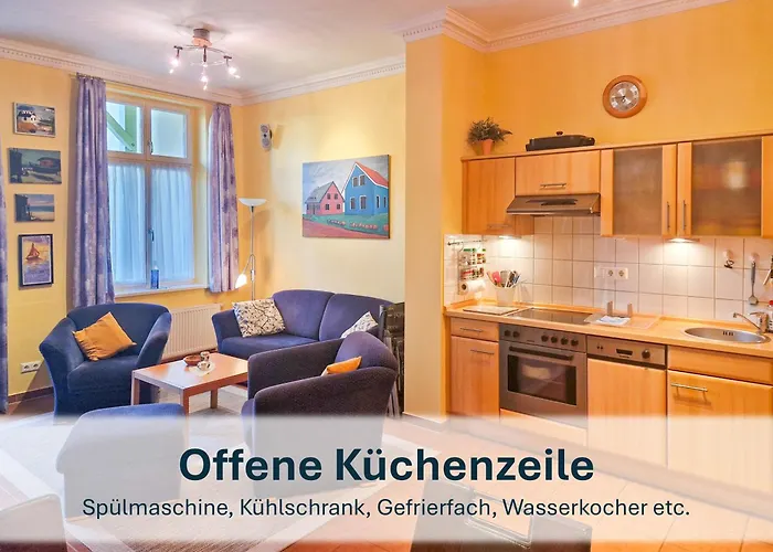Apartment Kaiserhof Wg1 Mit Kamin Zinnowitz